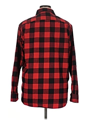 Unbranded Long Sleeve Button-Down Shirt (view 2)