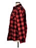 Unbranded Plaid Red Long Sleeve Button-Down Shirt Size XL - photo 5