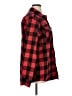 Unbranded Plaid Red Long Sleeve Button-Down Shirt Size XL - photo 4