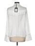 Paige 100% Polyester Ivory Long Sleeve Blouse Size M - photo 2