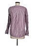 Talbots Burgundy Long Sleeve Blouse Size M - photo 2