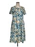 Assorted Brands Print Blue Casual Dress Size 1X (estimated) - photo 1