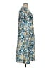 Assorted Brands Print Blue Casual Dress Size 1X (estimated) - photo 4