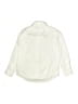 Lands' End 100% Cotton Solid Ivory White Long Sleeve Button-Down Shirt Size 10 - photo 2