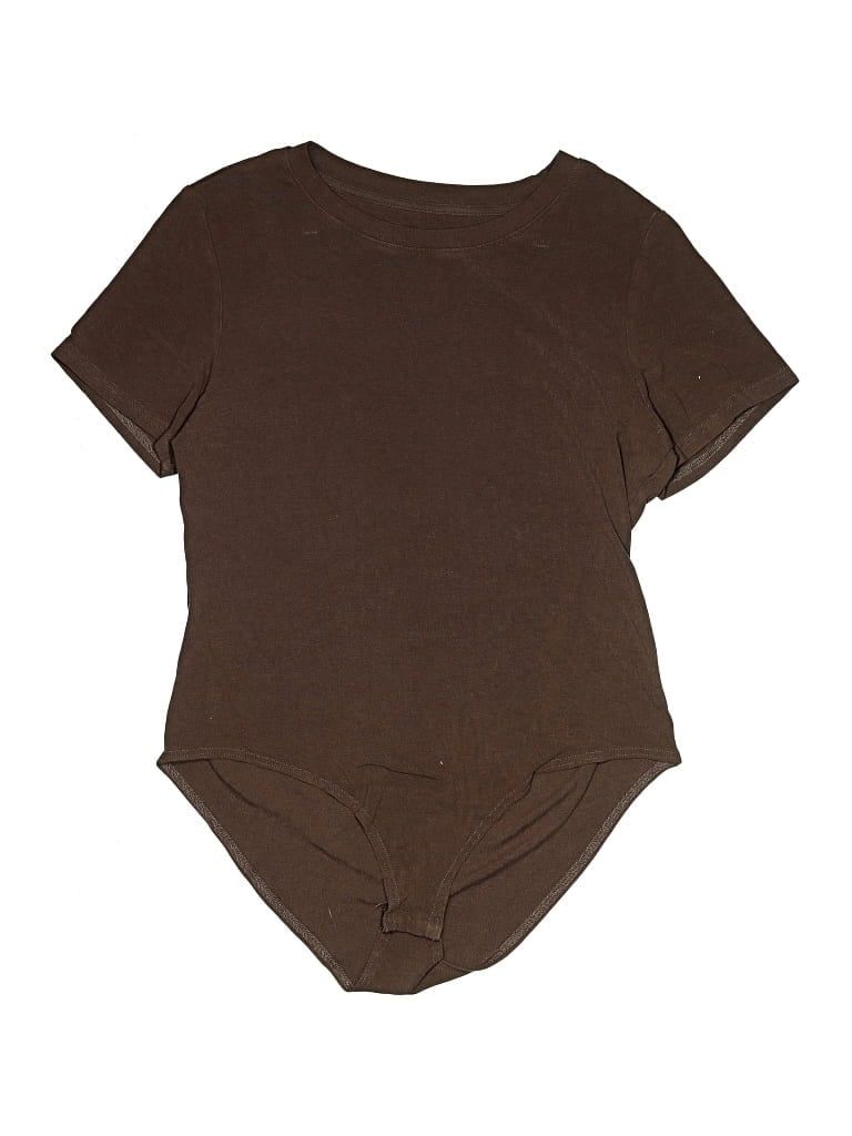 Pre-owned Unbranded Bodysuit In Brown