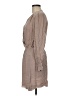 Parker 100% Silk Tan Casual Dress Size M - photo 5