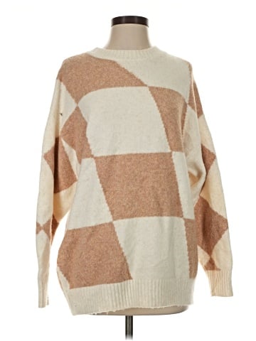 BEIGE BOTANY Pullover Sweater (view 1)