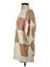 BEIGE BOTANY Checkered-gingham Tan Pullover Sweater Size S - photo 5