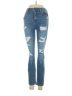 Hidden Jeans Hearts Blue Jeans Size 27 waist - photo 1