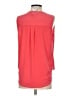 Veronica M. Red Sleeveless Blouse Size S - photo 2