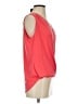 Veronica M. Red Sleeveless Blouse Size S - photo 4