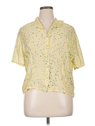 Flax Short Sleeve Blouse (view 1)