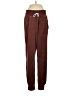 Nike Houndstooth Brown Burgundy Casual Pants Size M - photo 1