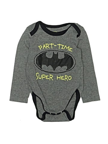 Batman Long Sleeve Onesie (view 1)
