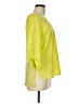 Studio Y Yellow 3/4 Sleeve Blouse Size M - photo 4