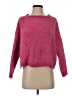 Elan 100% Polyester Solid Pink Pullover Sweater Size S - photo 1