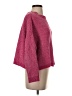 Elan 100% Polyester Solid Pink Pullover Sweater Size S - photo 4