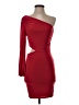 21 Saints Solid Red Cocktail Dress Size S - photo 1