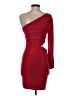 21 Saints Solid Red Cocktail Dress Size S - photo 2