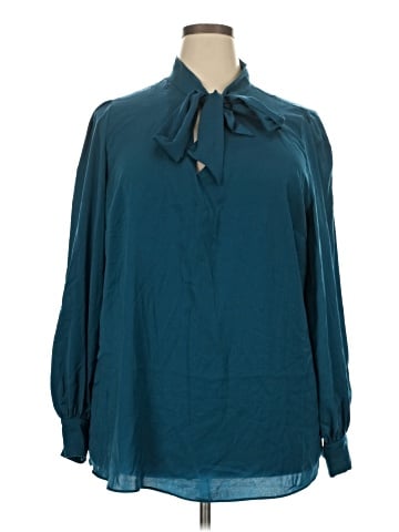 City Chic Long Sleeve Blouse (view 1)