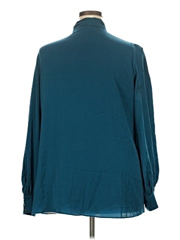 City Chic Long Sleeve Blouse (view 2)