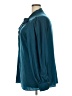City Chic 100% Polyester Teal Long Sleeve Blouse Size 18 Plus (M) - photo 5