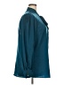 City Chic 100% Polyester Teal Long Sleeve Blouse Size 18 Plus (M) - photo 4