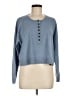 Madewell 100% Cashmere Blue Cashmere Pullover Sweater Size M - photo 1