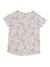 Athletic Works Polka Dots Ivory White Short Sleeve T-Shirt Size 10 - 12 - photo 1