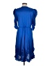 Yvette 100% Polyester Blue Cocktail Dress Size M (estimated) - photo 2