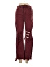 Risen Burgundy Jeans Size 27 waist - photo 1