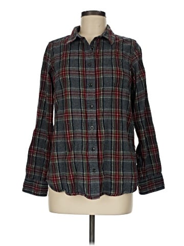 L.L.Bean Long Sleeve Button-Down Shirt (view 1)