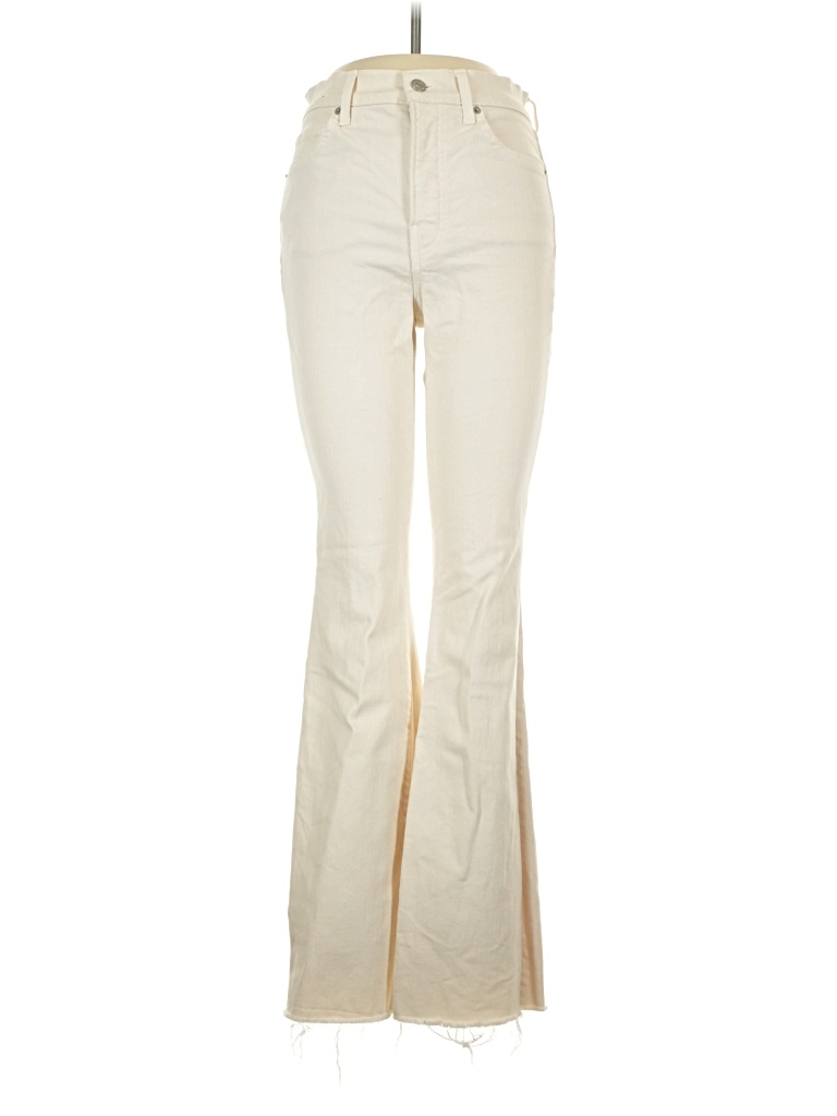 Pre-owned Veronica Beard Jeans Casual Pants In Ivory
