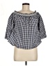 Madewell Blue Short Sleeve Blouse Size M - photo 1
