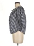 Madewell Blue Short Sleeve Blouse Size M - photo 5