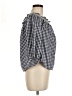 Madewell Blue Short Sleeve Blouse Size M - photo 4