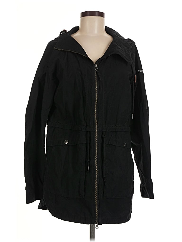 Pre-owned Columbia Coat In Black