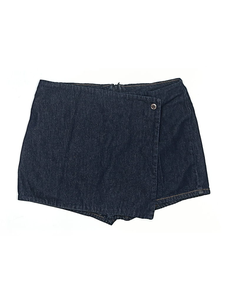 Pre-owned Mng Skort In Blue