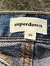 Superdown 100% Cotton Blue Denim Shorts Size 30 waist - photo 3