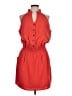 Gianni Bini Solid Red Casual Dress Size L - photo 1