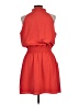 Gianni Bini Solid Red Casual Dress Size L - photo 2