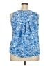 Walmart 100% Rayon Blue Sleeveless Blouse Size 20 - photo 2