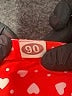 Unbranded 100% Polyester Hearts Red Dress Size 90 cm / US 12-24 MO - photo 3