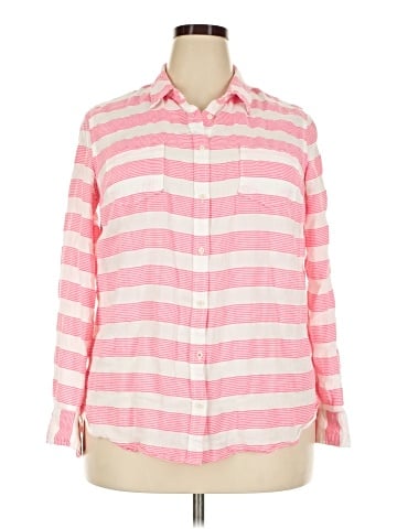 Merona Long Sleeve Button-Down Shirt (view 1)