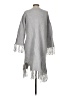 Autumn Cashmere Gray Poncho Size S - photo 2