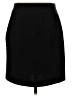 Covington Solid Black Casual Skirt Size 4 - photo 2