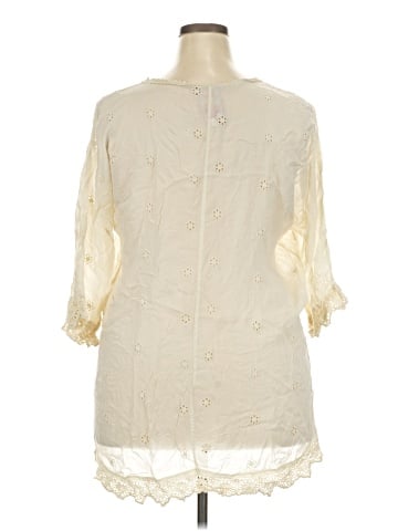 Johnny Was 3/4 Sleeve Blouse (view 2)