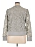 Worthington Metallic Silver Sweatshirt Size XL - photo 2