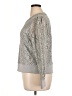 Worthington Metallic Silver Sweatshirt Size XL - photo 5