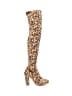 Fashion Nova Gold Boots Size 9 - photo 1